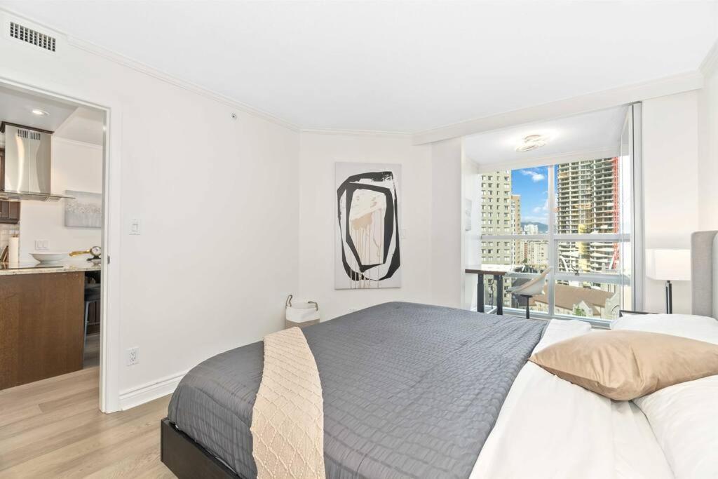 2Br Condo With Breathtaking View In Downtown! Free Parking - 6 Sleep Ванкувер Экстерьер фото