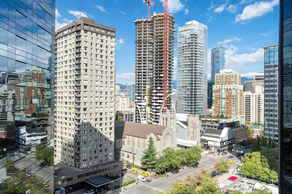 2Br Condo With Breathtaking View In Downtown! Free Parking - 6 Sleep Ванкувер Экстерьер фото